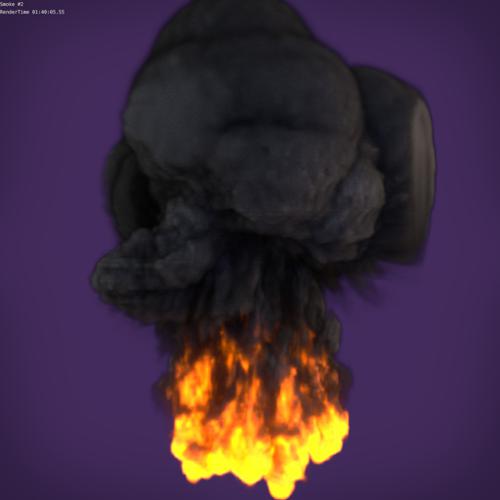 Fire Simulation #2 (Cycles) preview image